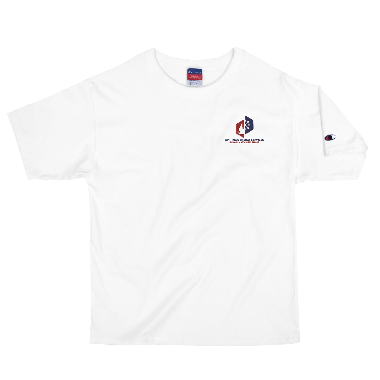 WES - Embroidered front only - Men's Champion T-Shirt