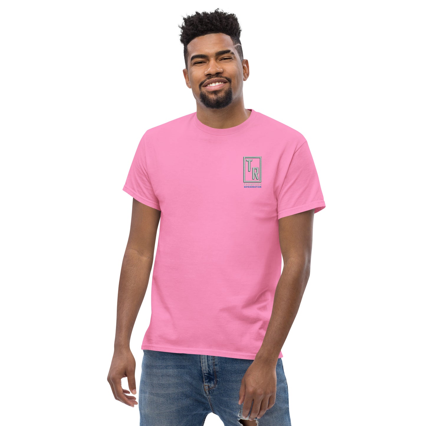 Thompson Refrigeration - Logo #3 Front/back Men's classic tee