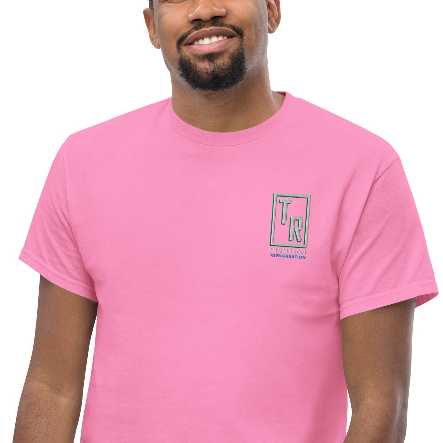 Thompson Refrigeration - Logo #3 Front/back Men's classic tee