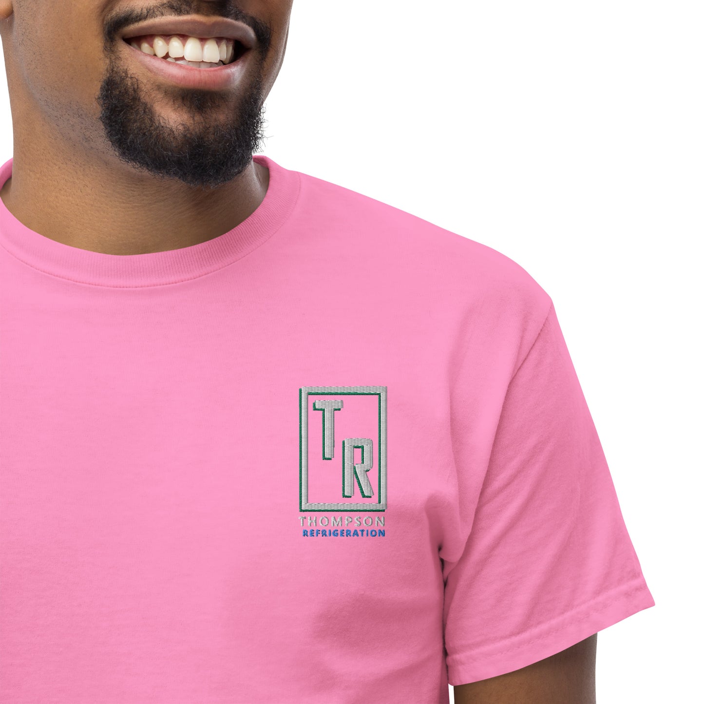 Thompson Refrigeration - Logo #3 Front/back Men's classic tee