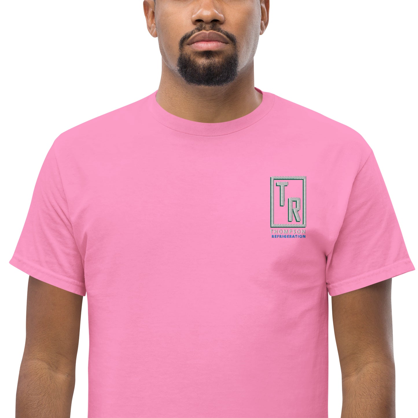Thompson Refrigeration - Logo #3 Front/back Men's classic tee