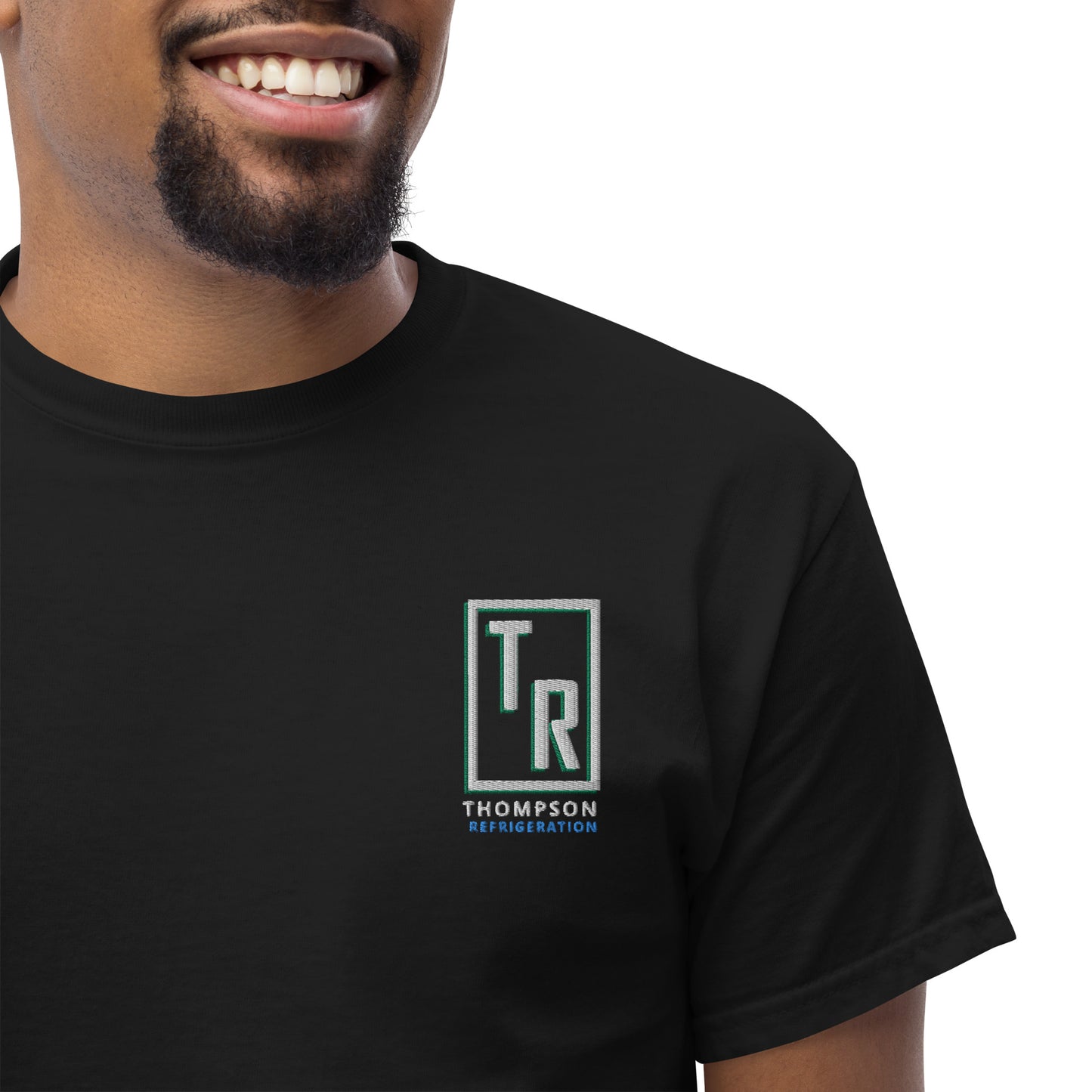 Thompson Refrigeration - Logo #3 Front/back Men's classic tee