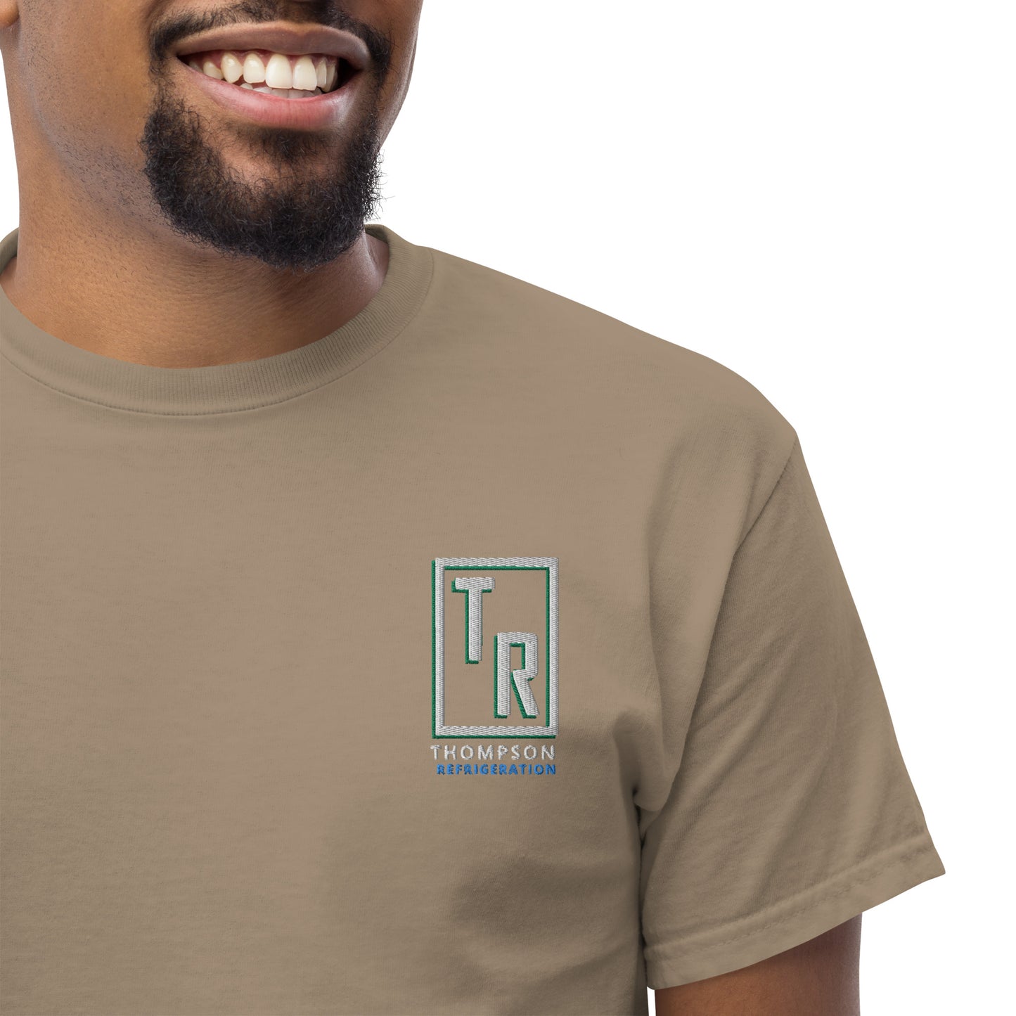 Thompson Refrigeration - Logo #3 Front/back Men's classic tee