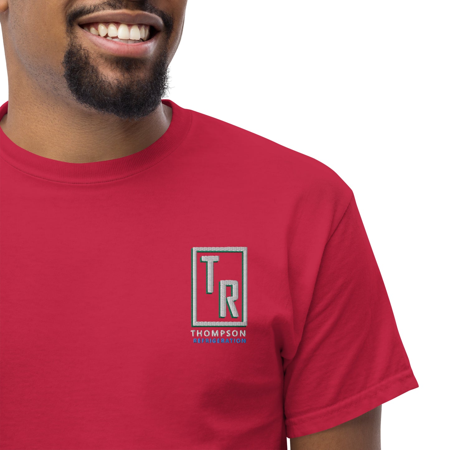 Thompson Refrigeration - Logo #3 Front/back Men's classic tee