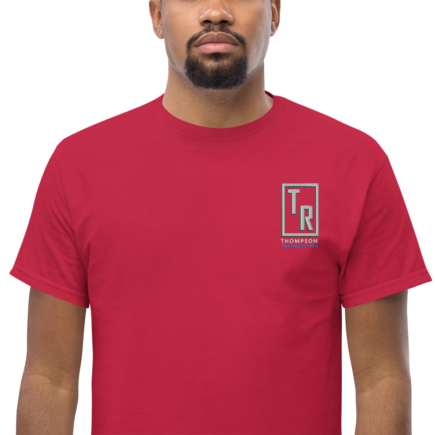 Thompson Refrigeration - Logo #3 Front/back Men's classic tee