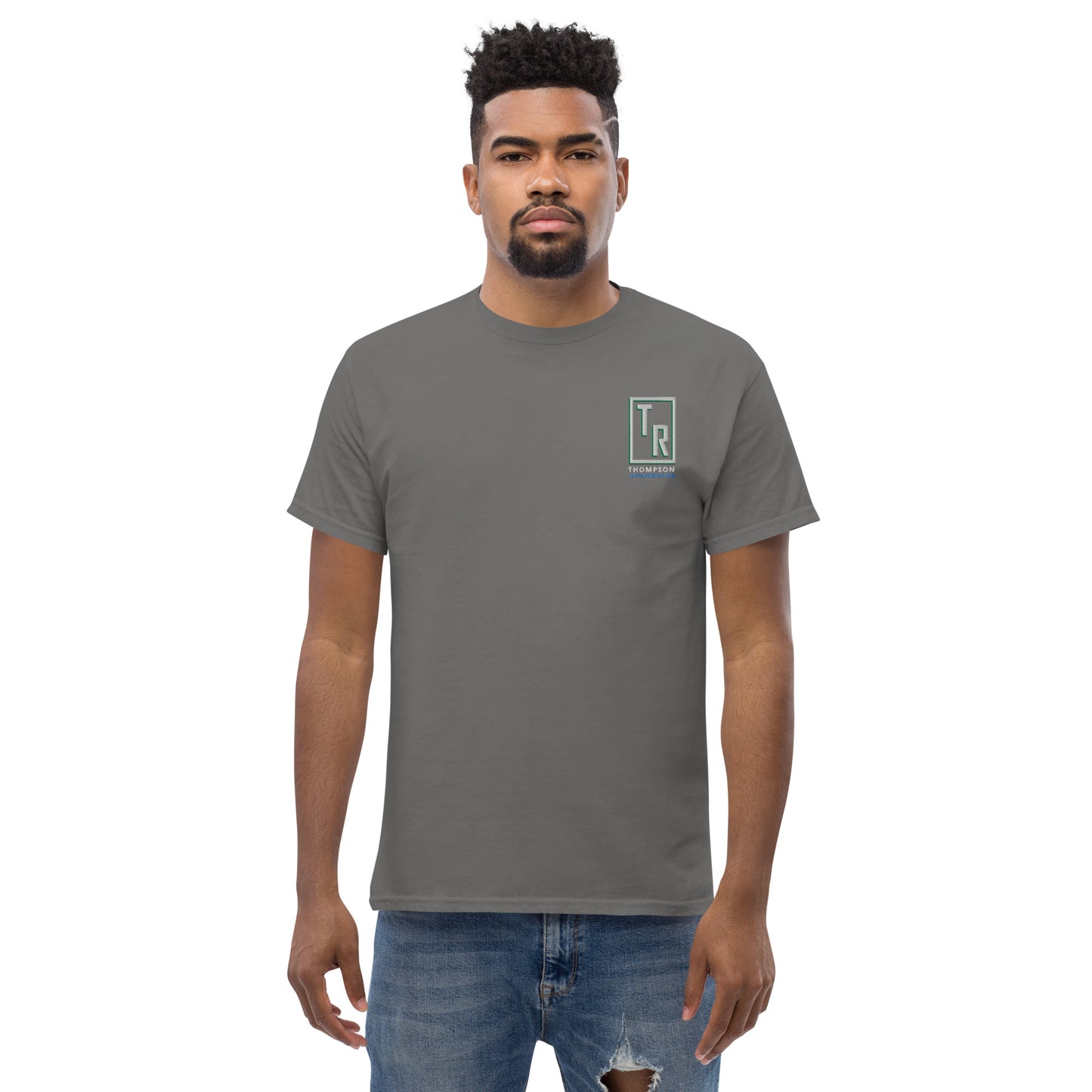 Thompson Refrigeration - Logo #3 Front/back Men's classic tee