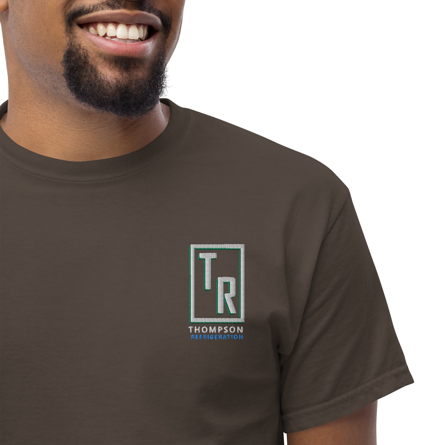 Thompson Refrigeration - Logo #3 Front/back Men's classic tee