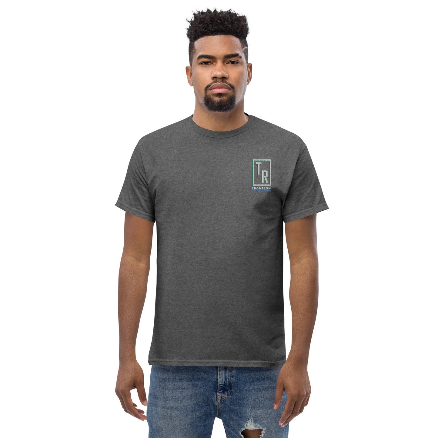 Thompson Refrigeration - Logo #3 Front/back Men's classic tee