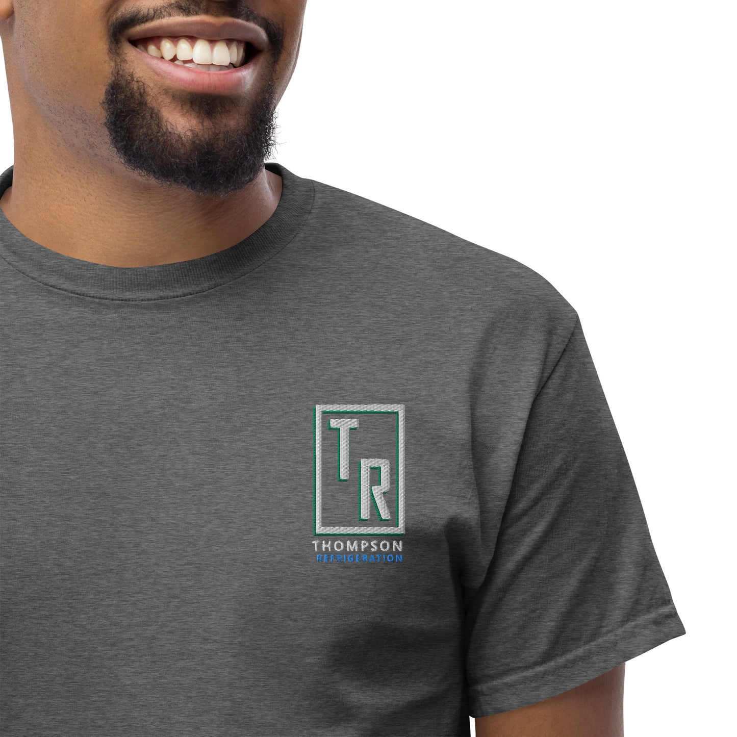 Thompson Refrigeration - Logo #3 Front/back Men's classic tee