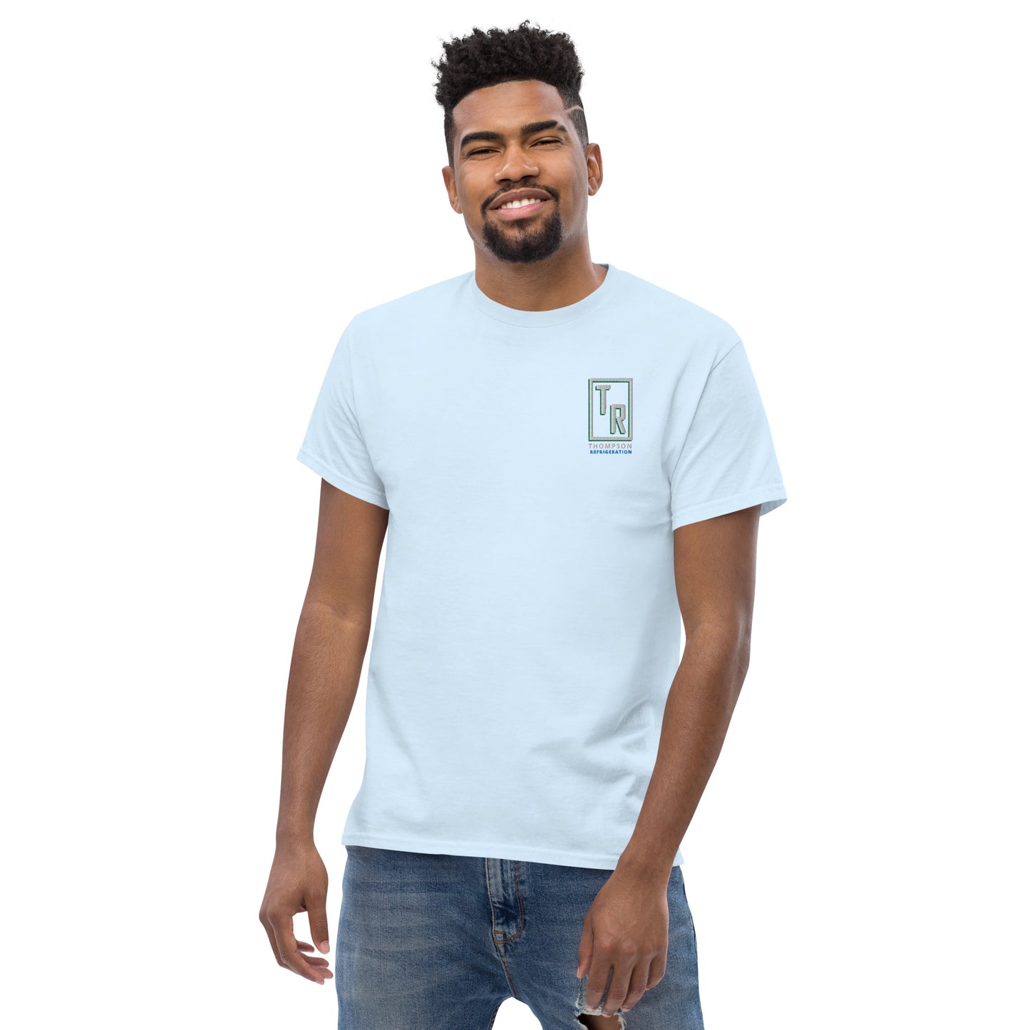 Thompson Refrigeration - Logo #3 Front/back Men's classic tee