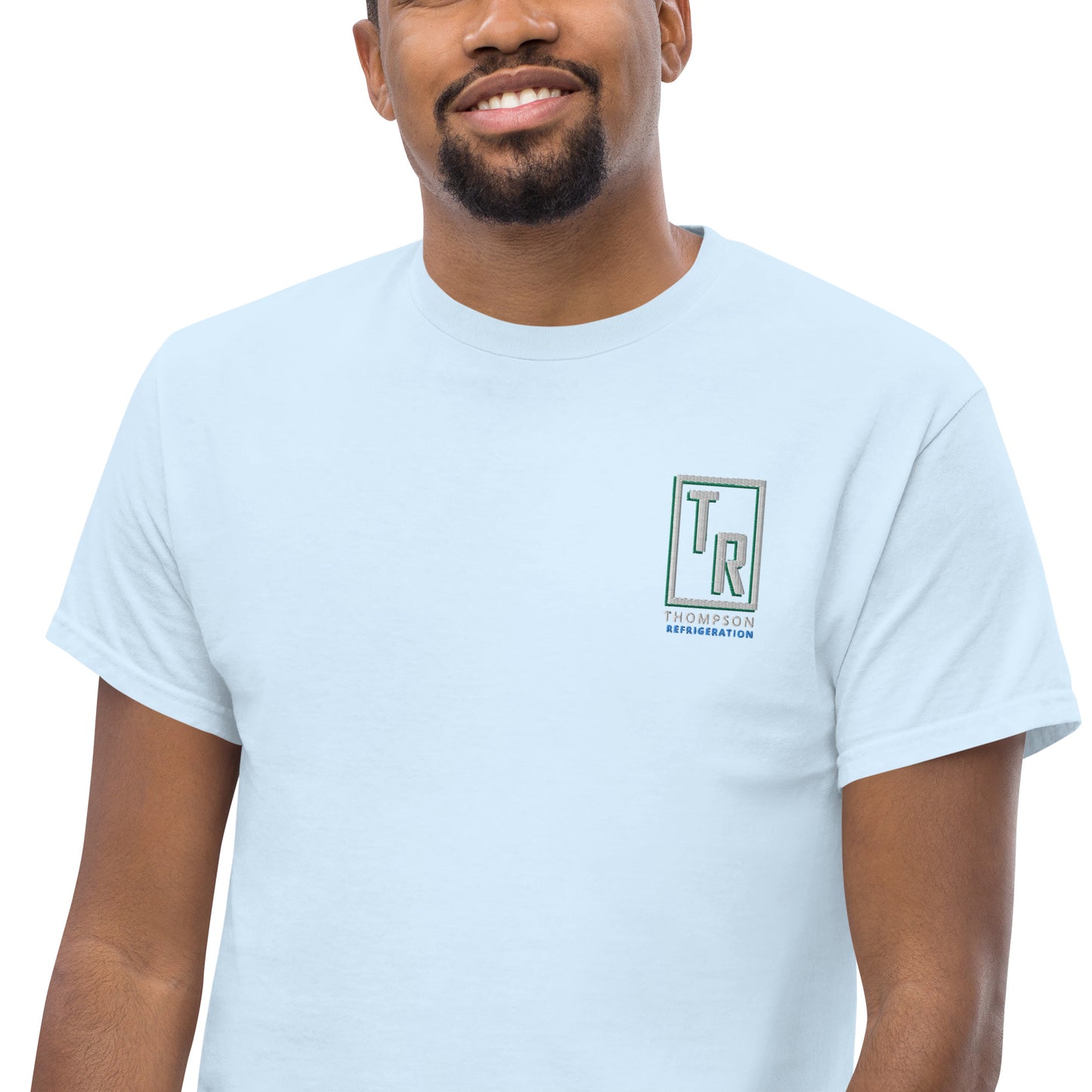 Thompson Refrigeration - Logo #3 Front/back Men's classic tee