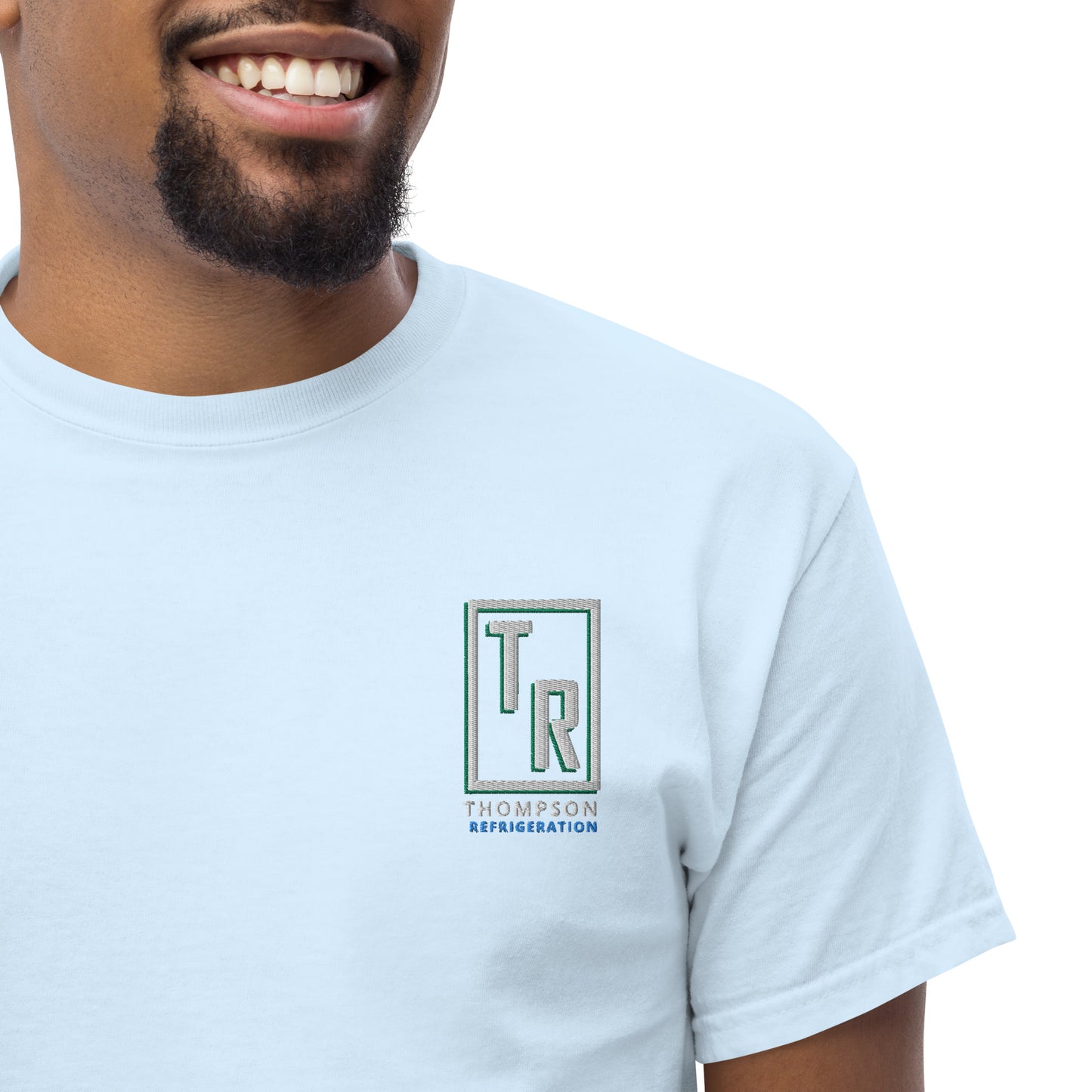 Thompson Refrigeration - Logo #3 Front/back Men's classic tee
