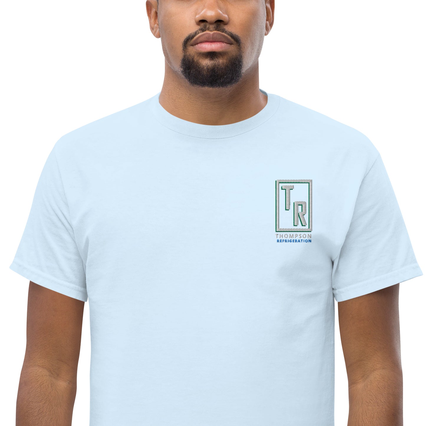Thompson Refrigeration - Logo #3 Front/back Men's classic tee