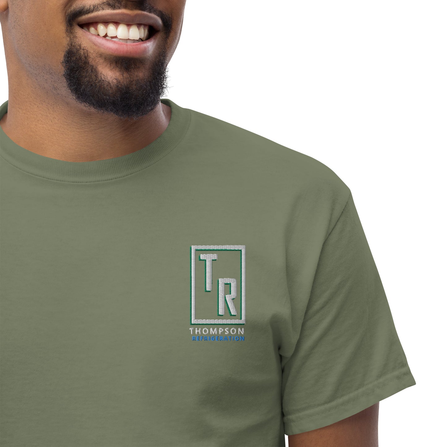 Thompson Refrigeration - Logo #3 Front/back Men's classic tee