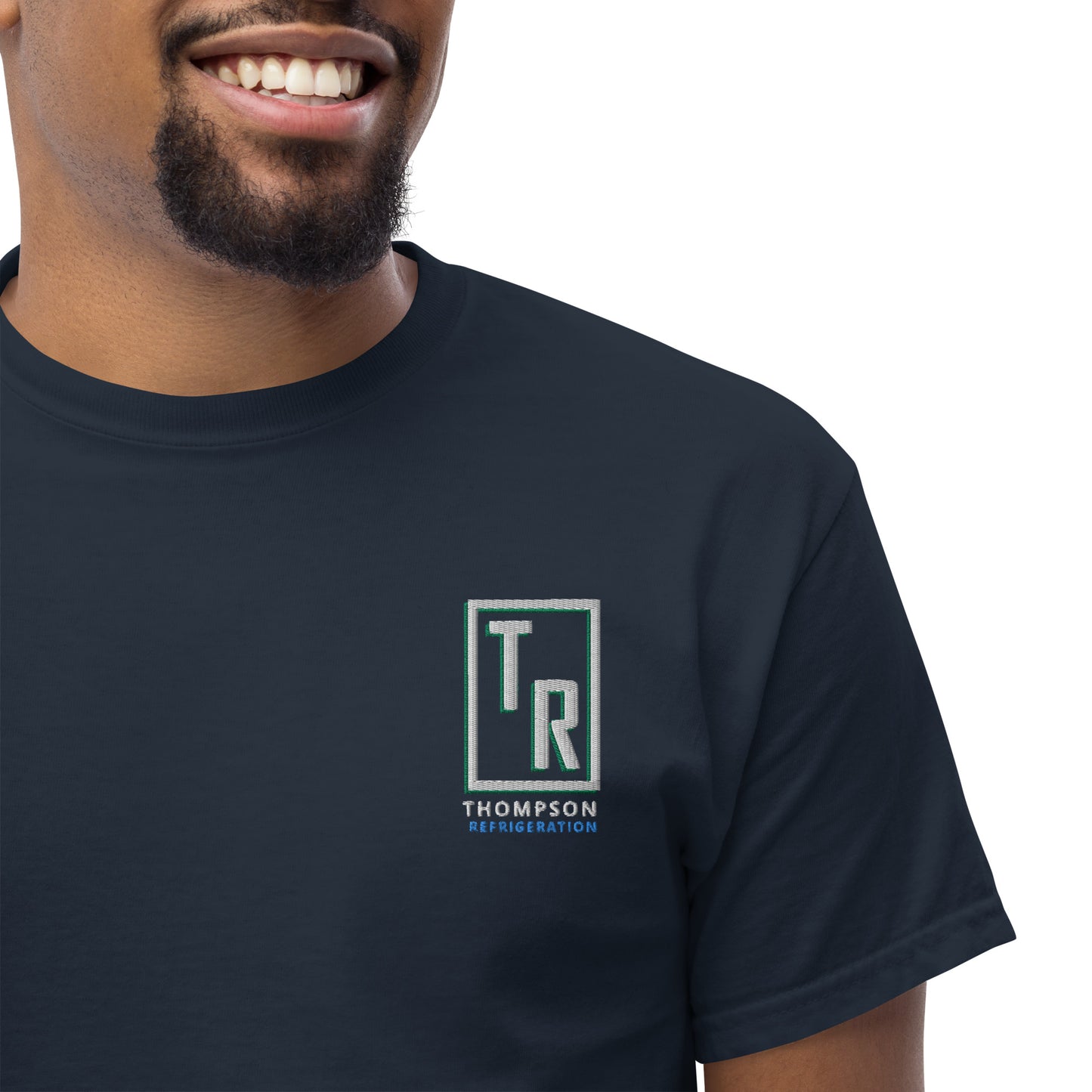 Thompson Refrigeration - Logo #3 Front/back Men's classic tee