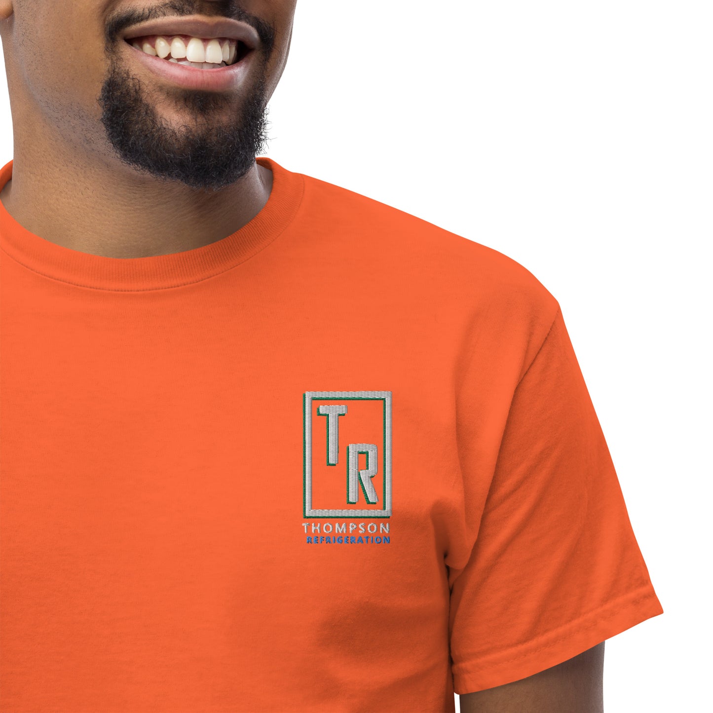 Thompson Refrigeration - Logo #3 Front/back Men's classic tee