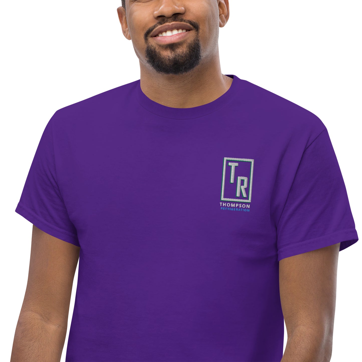 Thompson Refrigeration - Logo #3 Front/back Men's classic tee