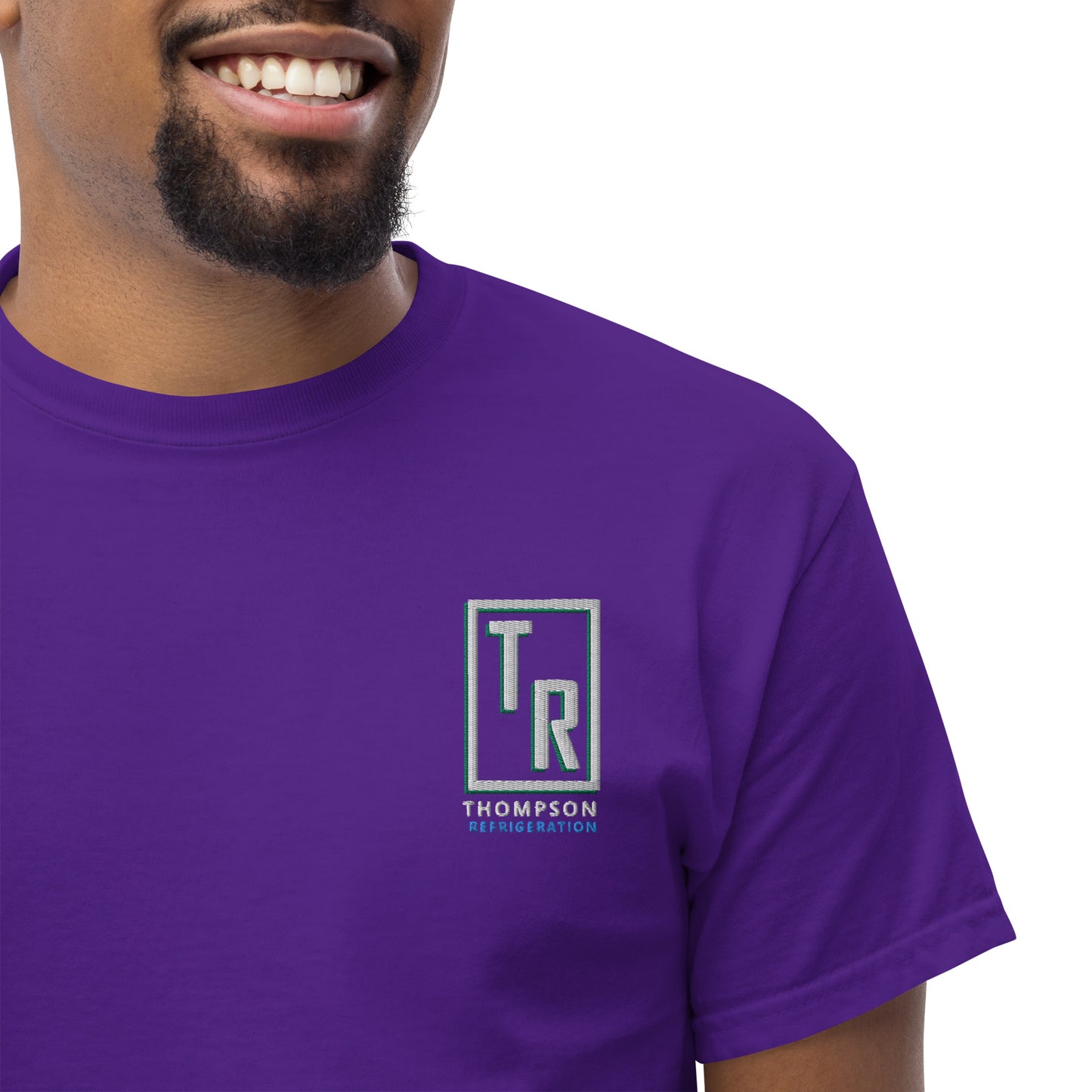 Thompson Refrigeration - Logo #3 Front/back Men's classic tee