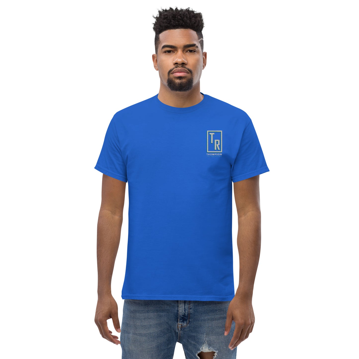 Thompson Refrigeration - Logo #3 Front/back Men's classic tee