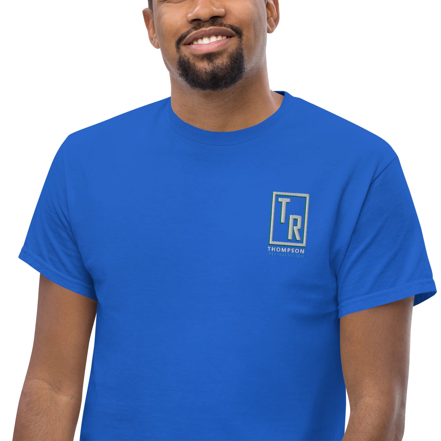 Thompson Refrigeration - Logo #3 Front/back Men's classic tee