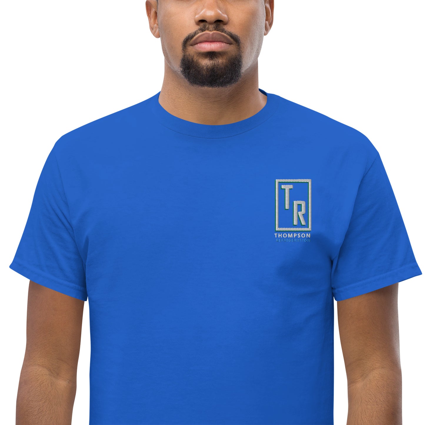 Thompson Refrigeration - Logo #3 Front/back Men's classic tee