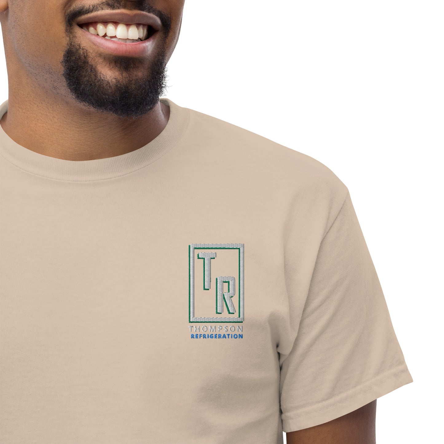 Thompson Refrigeration - Logo #3 Front/back Men's classic tee