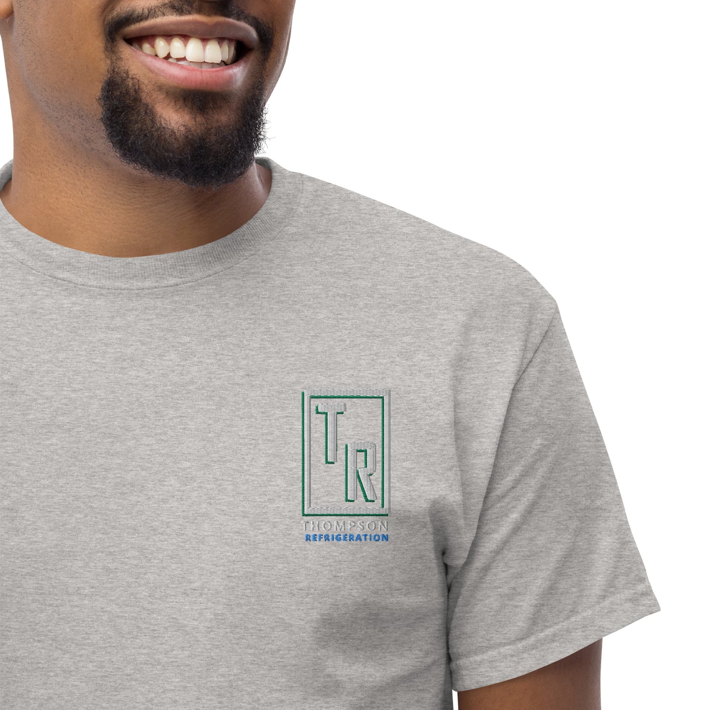 Thompson Refrigeration - Logo #3 Front/back Men's classic tee