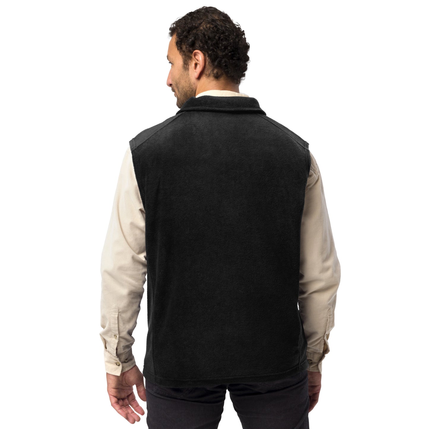 WES - Embroidered - Men’s Columbia fleece vest