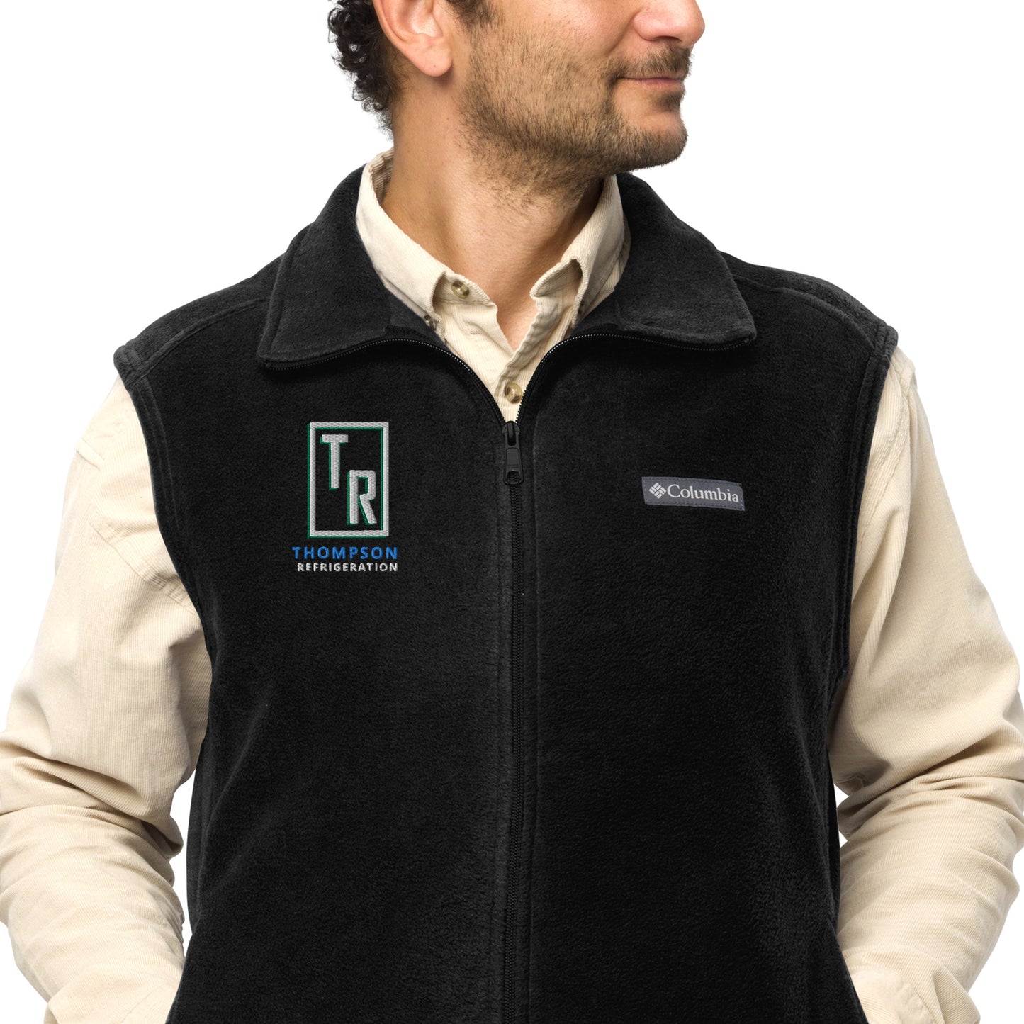 Thompson Refrigeration - #1 Men’s Columbia fleece vest