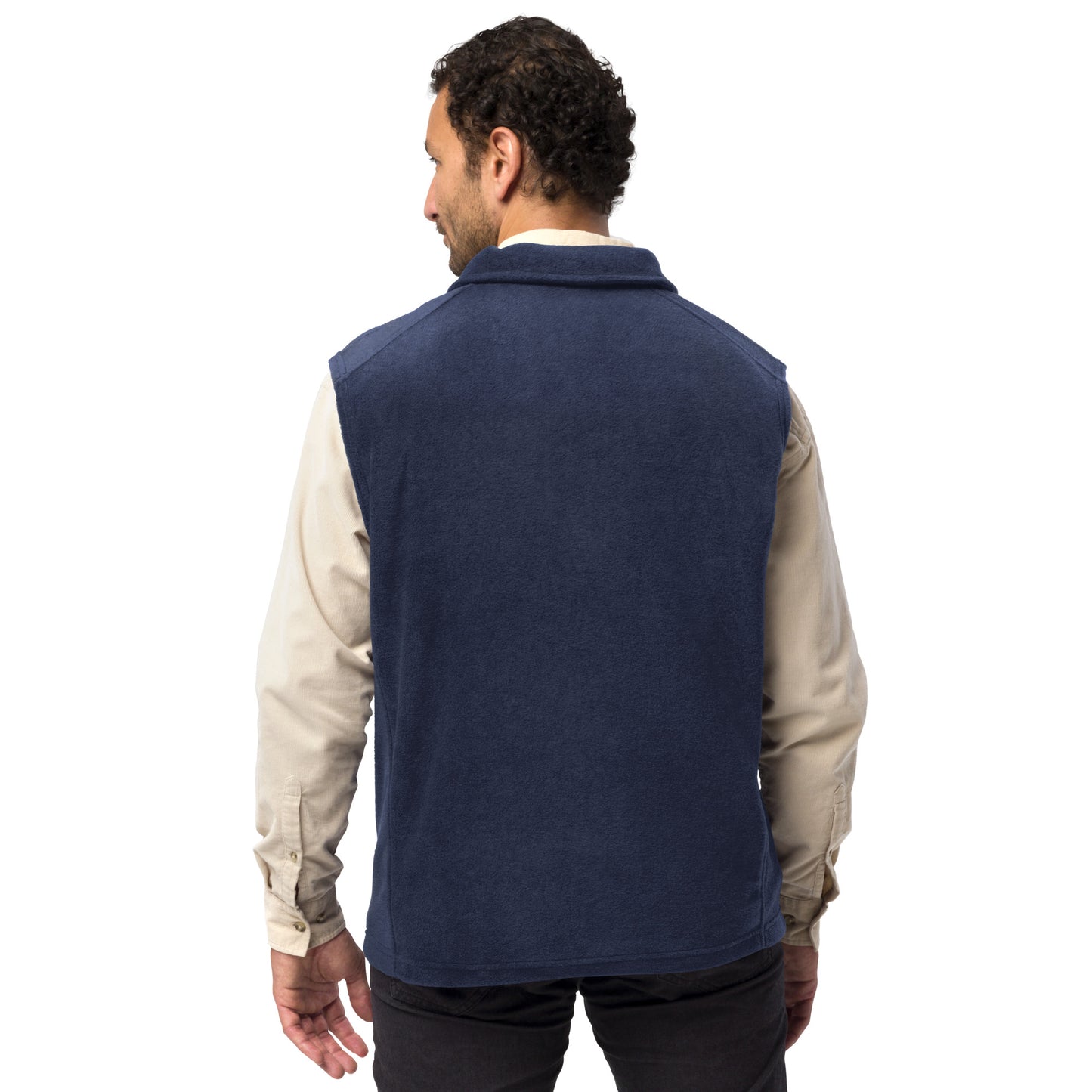 WES - Embroidered - Men’s Columbia fleece vest