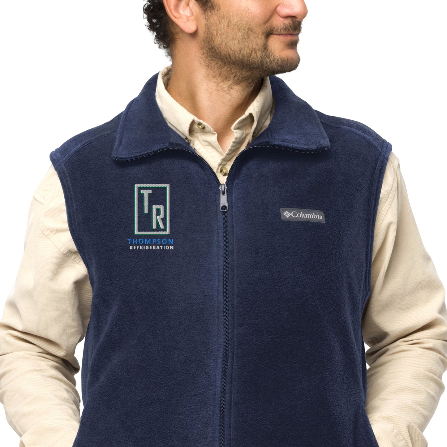 Thompson Refrigeration - #1 Men’s Columbia fleece vest