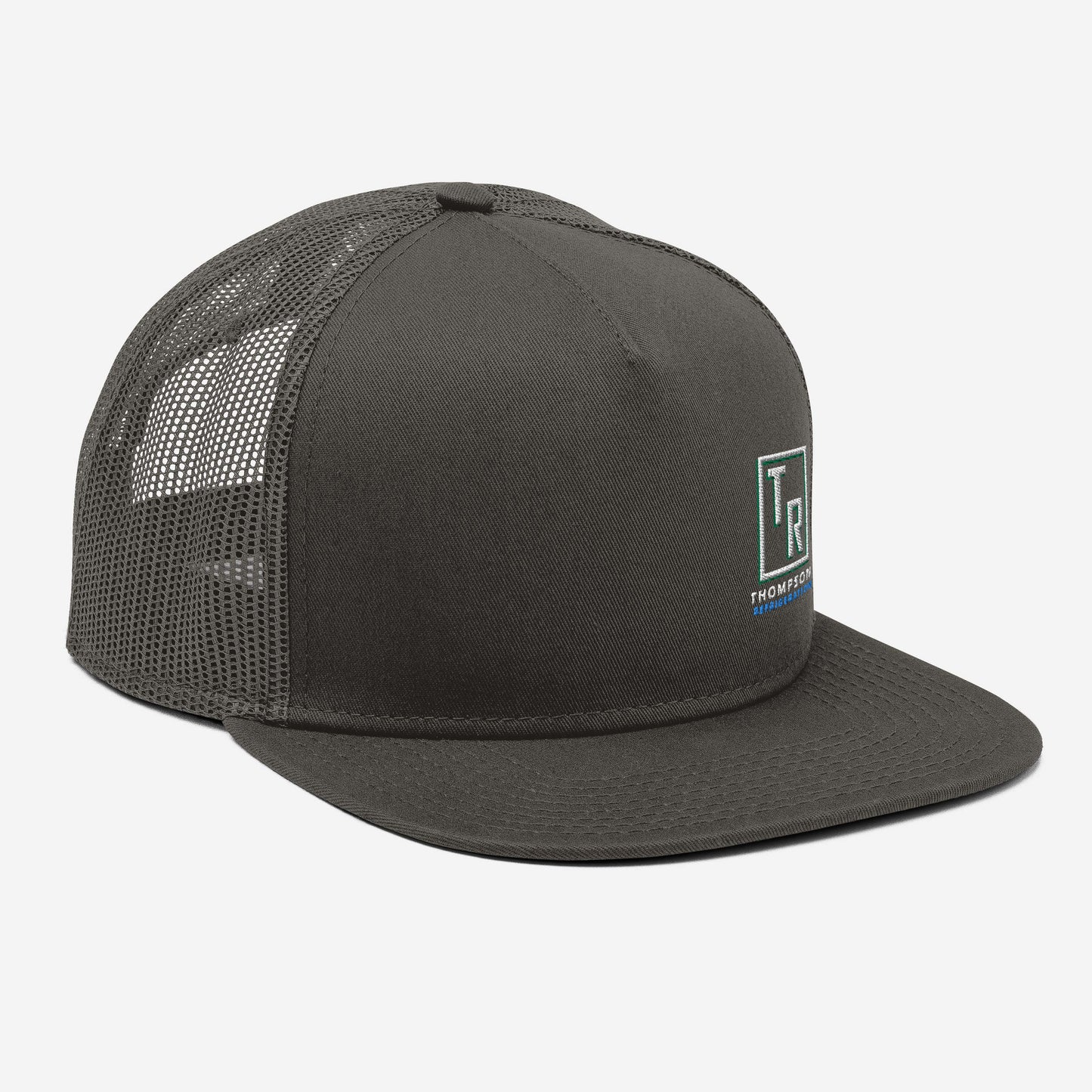 Thompson Refrigeration - Logo #3 - Otto Cap Mesh Back Snapback
