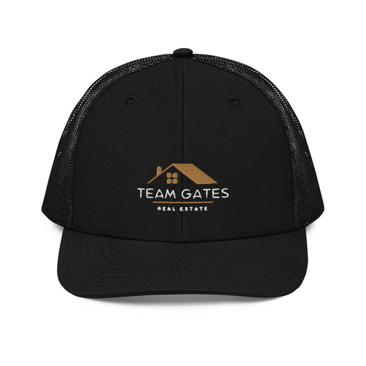 Team Gates - Gold/White logo - Trucker Cap Richardson