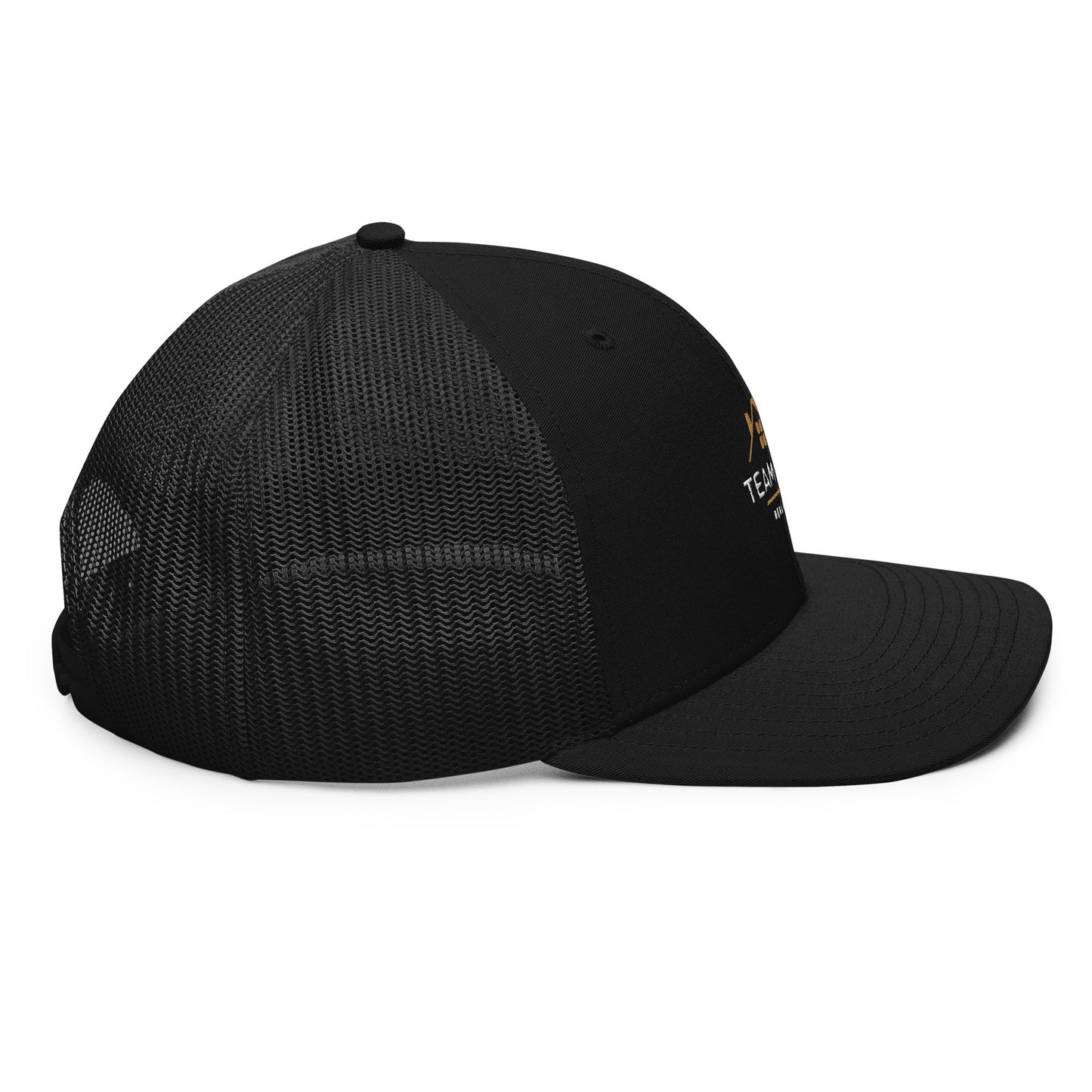 Team Gates - Gold/White logo - Trucker Cap Richardson