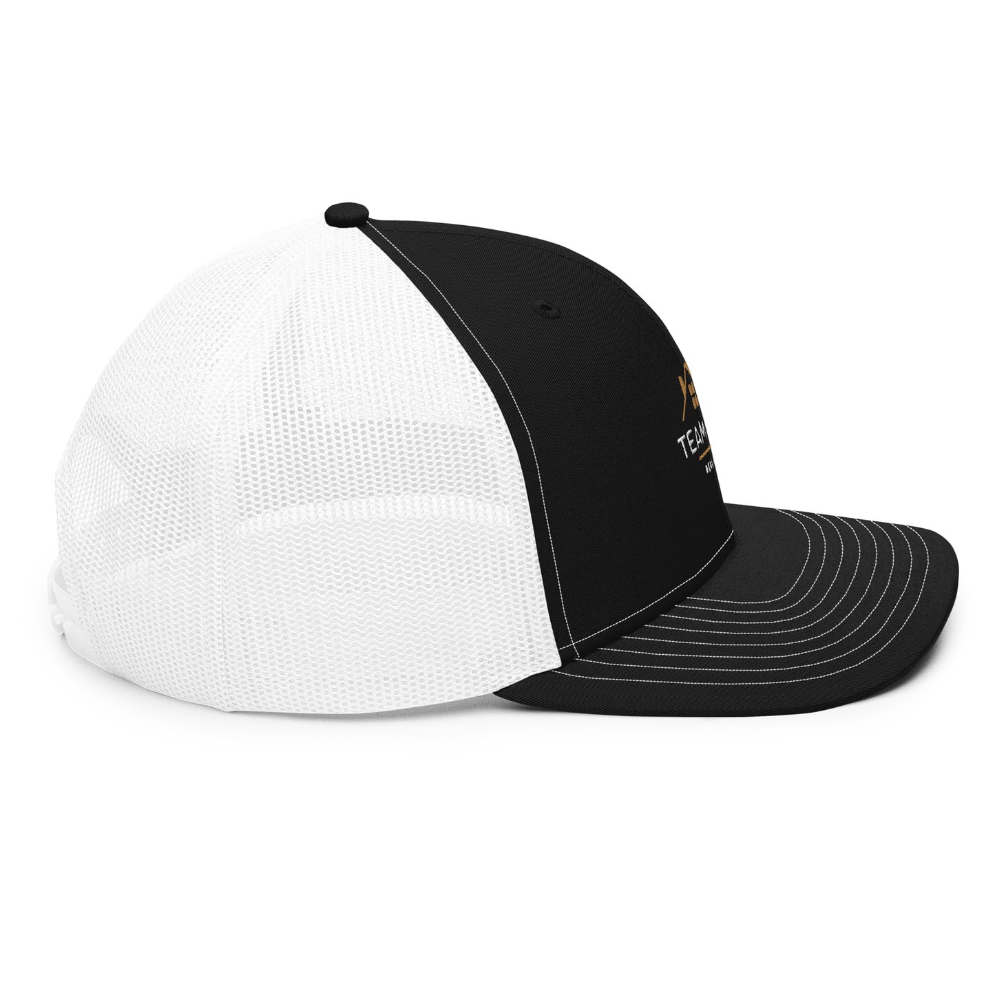 Team Gates - Gold/White logo - Trucker Cap Richardson