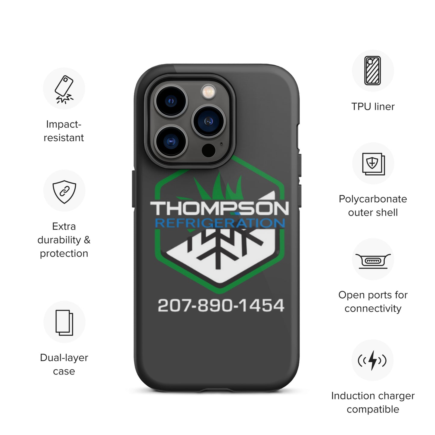 Thompson Refrigeration - Tough Case for iPhone®