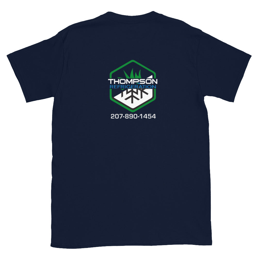Thompson Refrigeration - Logo #1 - Front/Back Short-Sleeve Unisex T-Shirt