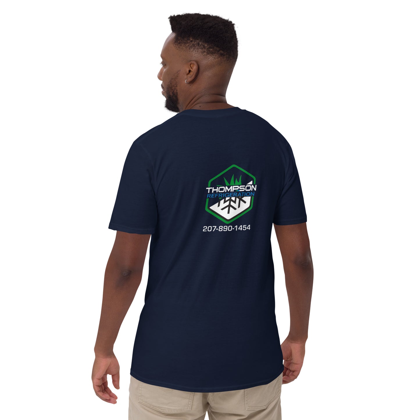 Thompson Refrigeration - Print Front/back - Short-Sleeve Unisex T-Shirt