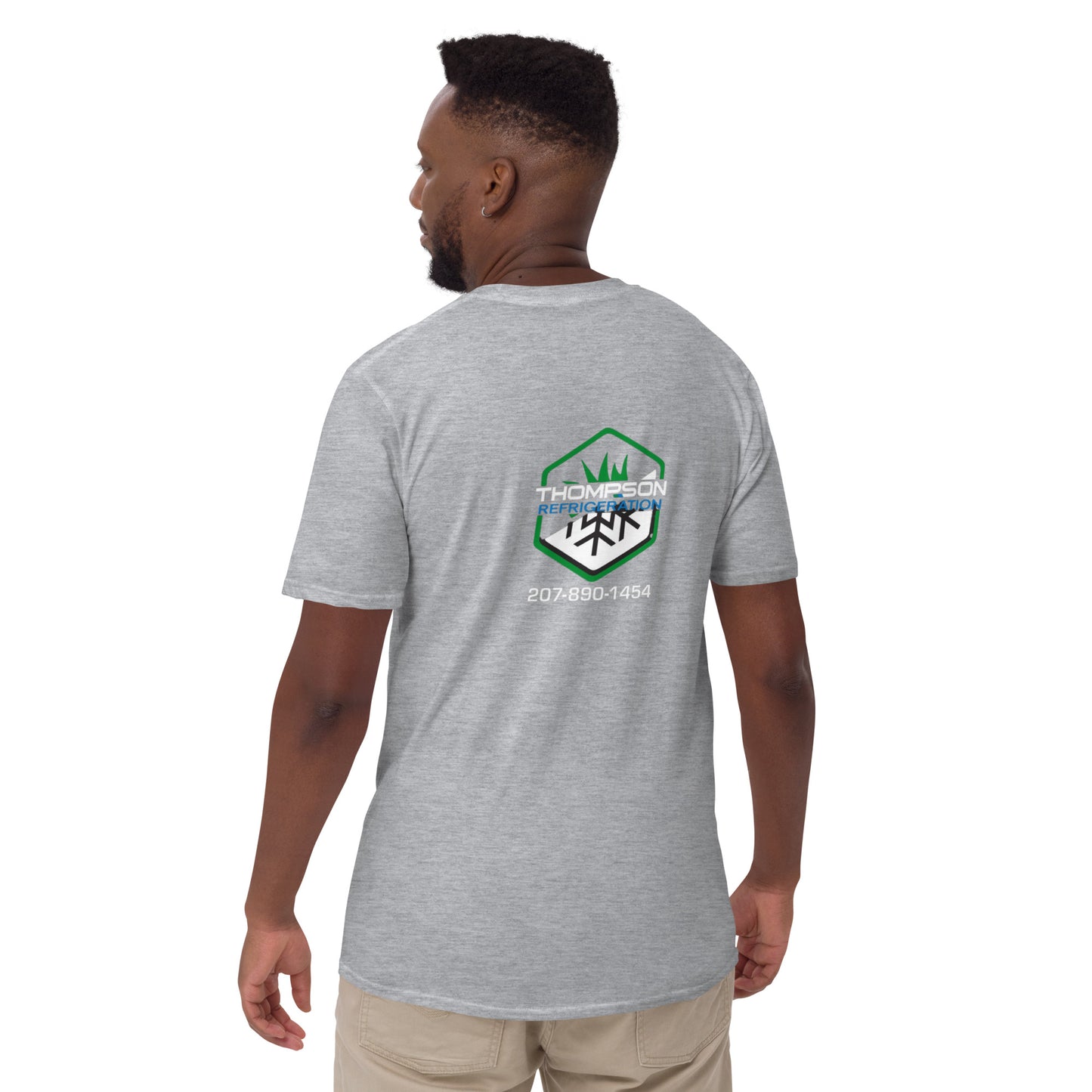 Thompson Refrigeration - Print Front/back - Short-Sleeve Unisex T-Shirt