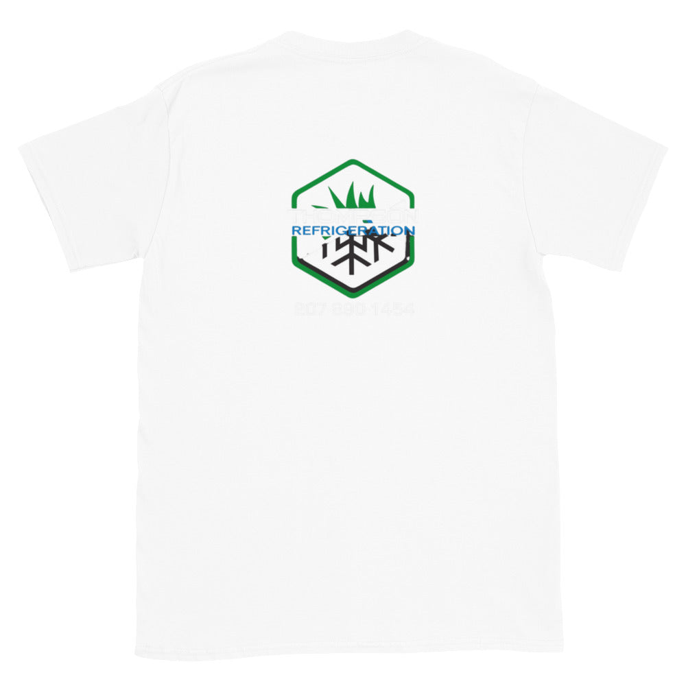 Thompson Refrigeration - Logo #1 - Front/Back Short-Sleeve Unisex T-Shirt
