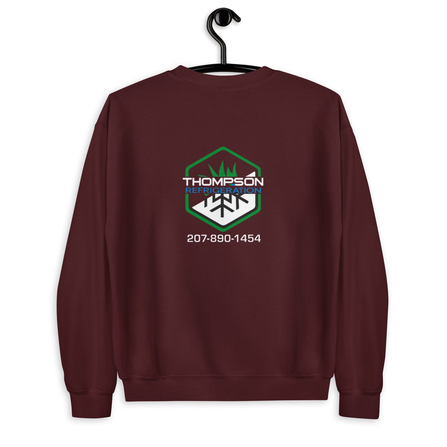 Thompson Refrigeration - #1 Logo Front/back - Unisex Sweatshirt
