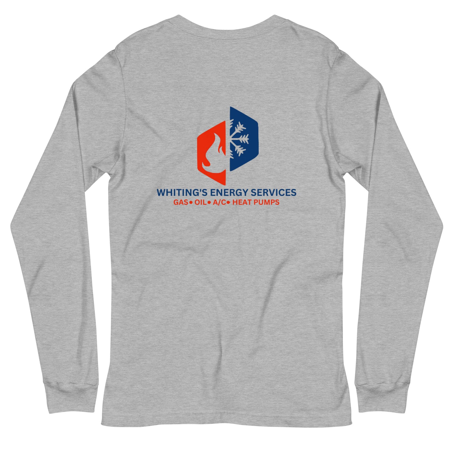 WES - Printed Unisex Long Sleeve Tee