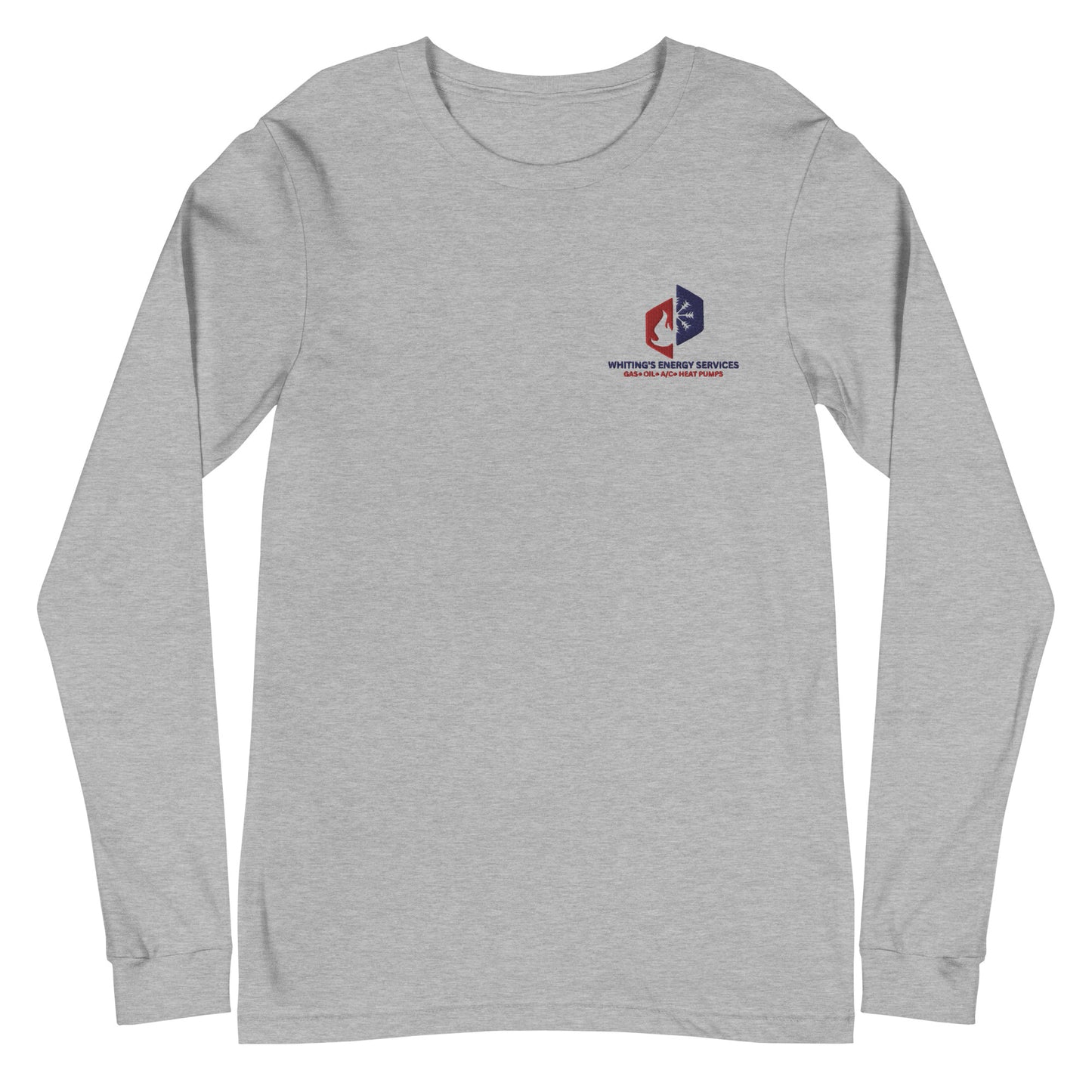 WES - Embroidered front only - Unisex Long Sleeve Tee