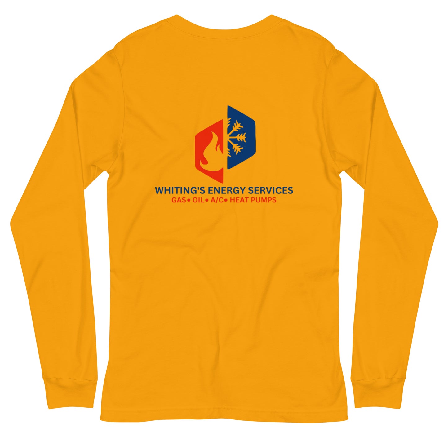 WES - Printed Unisex Long Sleeve Tee