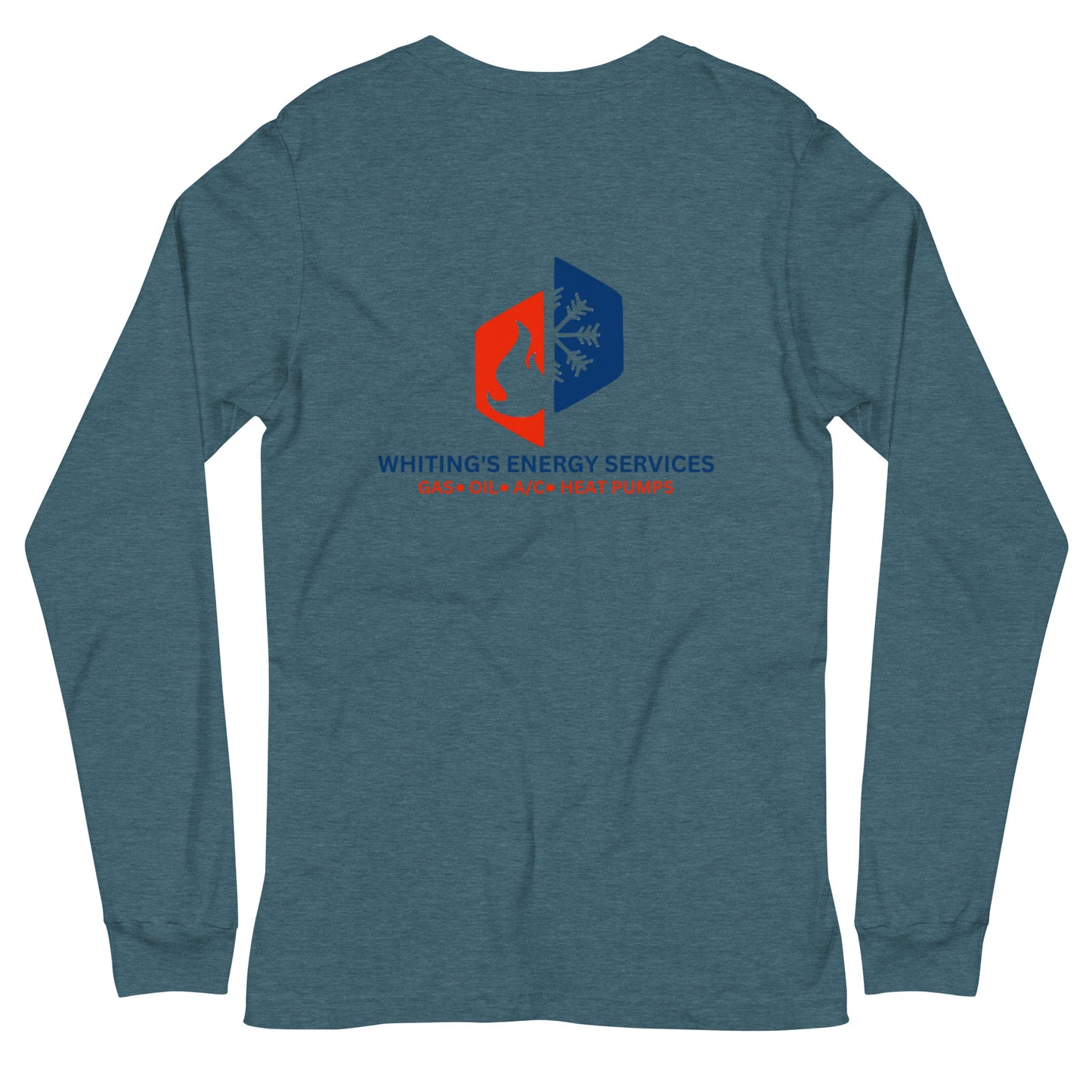WES - Printed Unisex Long Sleeve Tee
