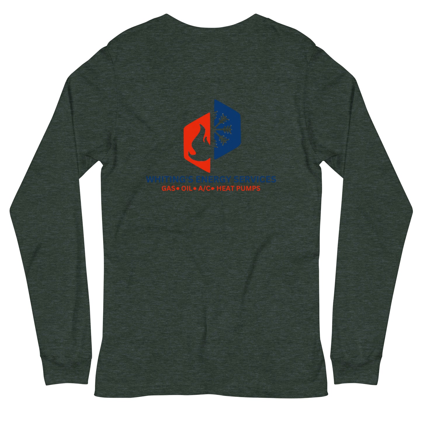 WES - Printed Unisex Long Sleeve Tee