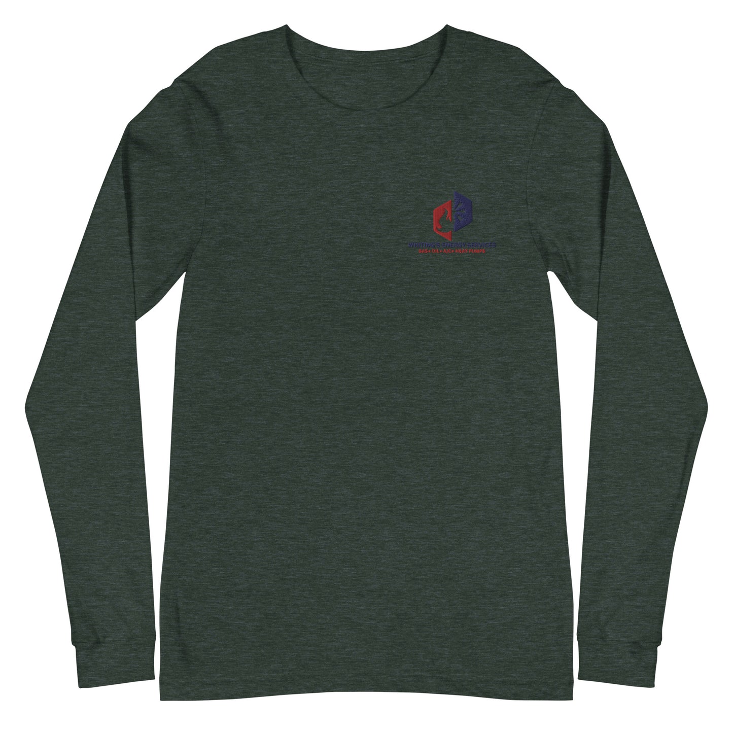 WES - Embroidered front only - Unisex Long Sleeve Tee