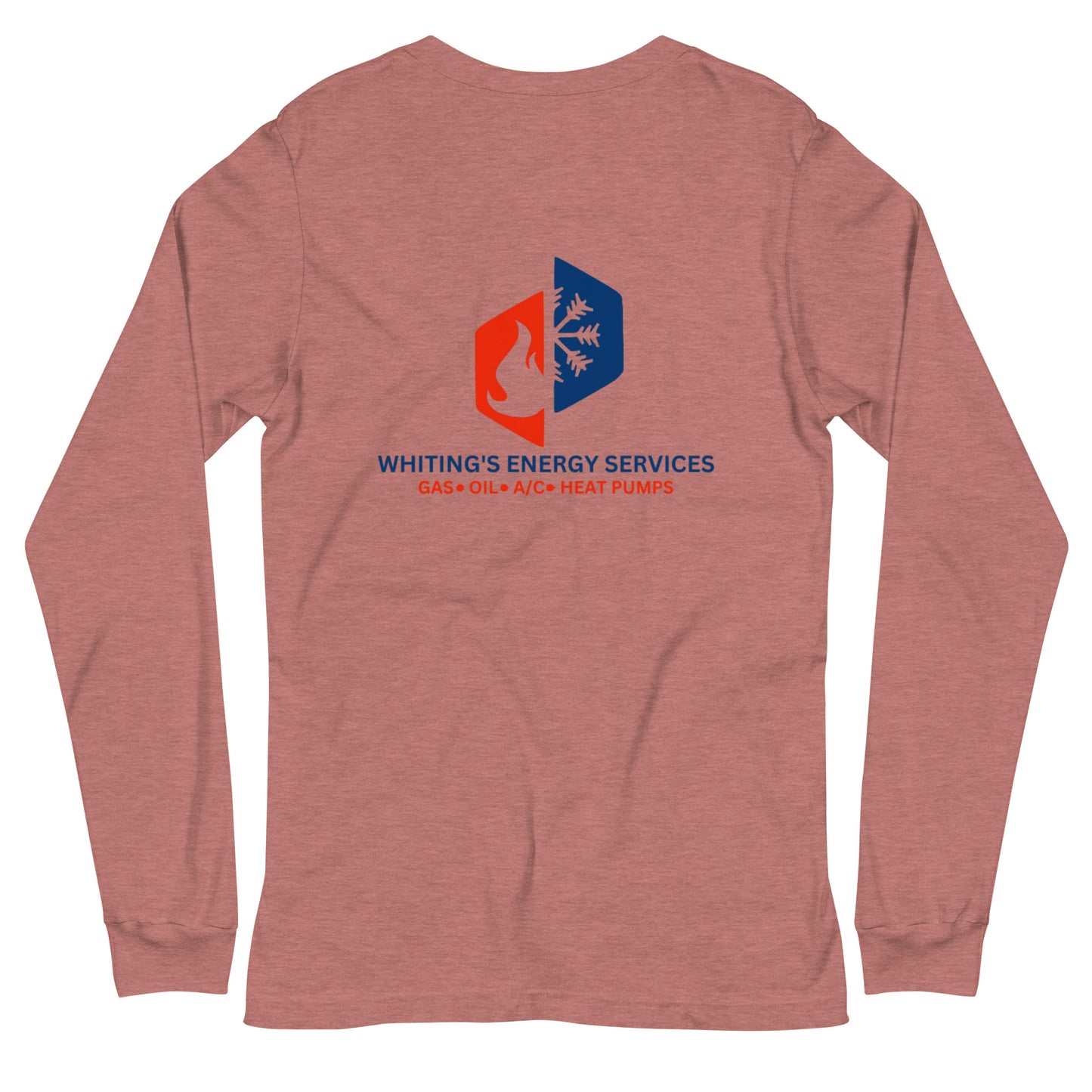 WES - Printed Unisex Long Sleeve Tee