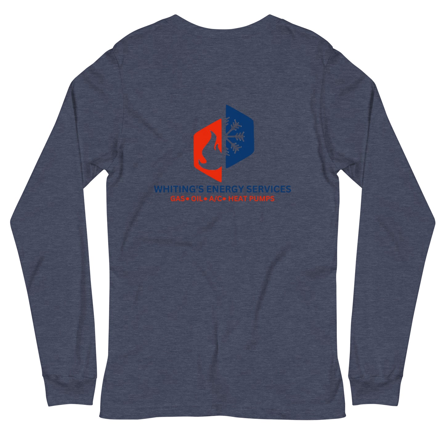 WES - Printed Unisex Long Sleeve Tee