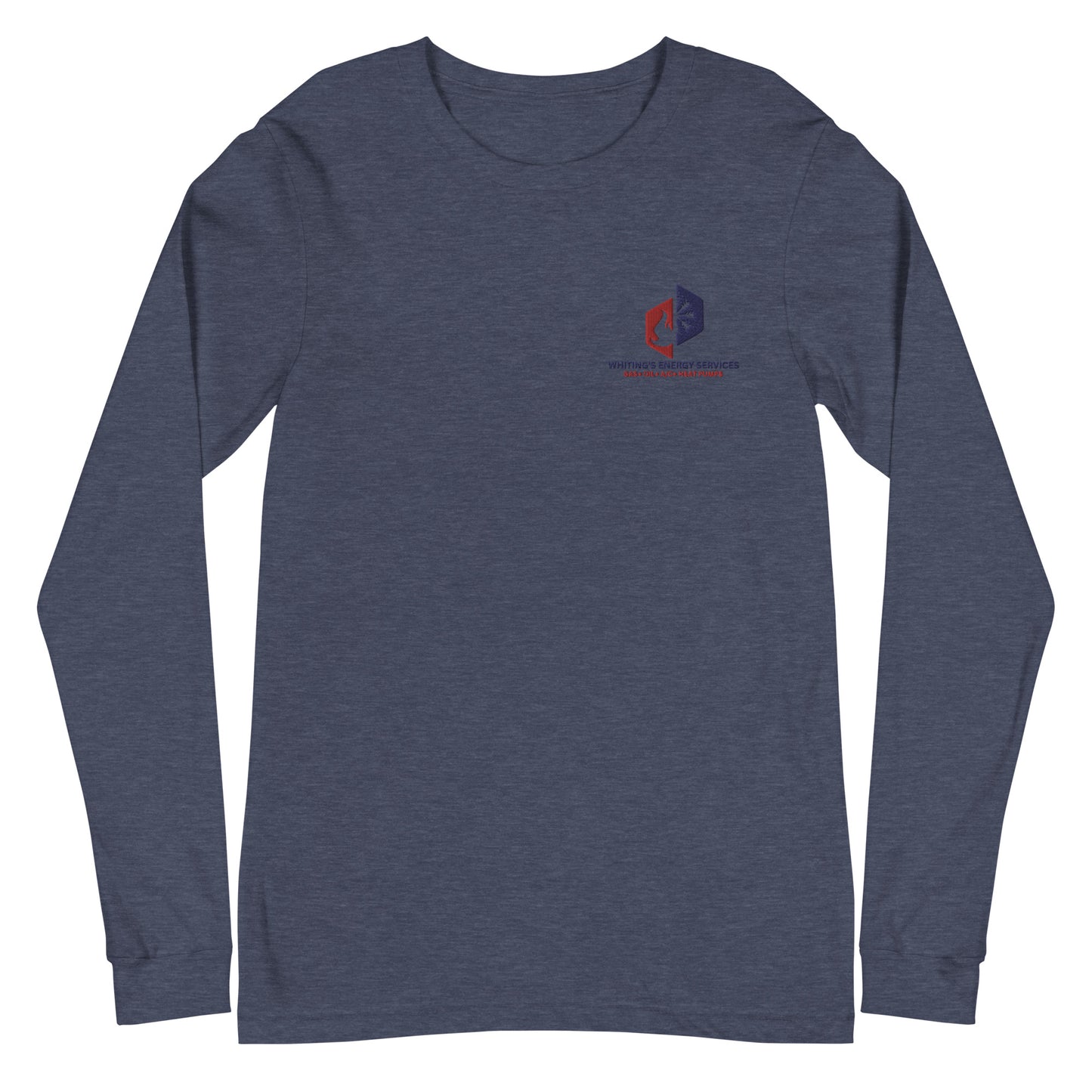WES - Embroidered front only - Unisex Long Sleeve Tee